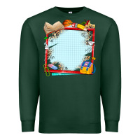 Sports Green school your text here Premium Sweatshirt - NancyCooperArtShop