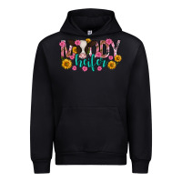 Black Moody Heifer Mother's Day Urban Hoodie - texasbilliewilder