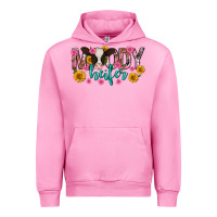 Fuchsia Pink Moody Heifer Mother's Day Urban Hoodie - texasbilliewilder