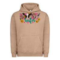 Pigment Burro Moody Heifer Mother's Day Urban Hoodie - texasbilliewilder