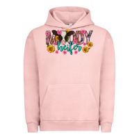 Pigment Salmon Moody Heifer Mother's Day Urban Hoodie - texasbilliewilder