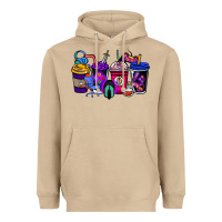 Mushroom gaming coffee cups Heavyweight Hoodie - NancyCooperArtShop