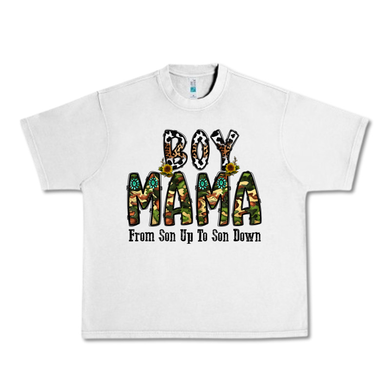 Boy Mama From Son Up To Son Down Urban Heavy Tee by CowhideDigitalArt | Teevron