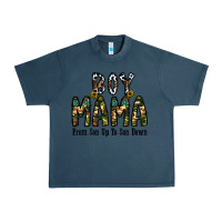 Midnight Navy Boy Mama From Son Up To Son Down Urban Heavy Tee - CowhideDigitalArt