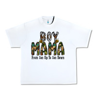 White Boy Mama From Son Up To Son Down Urban Heavy Tee - CowhideDigitalArt