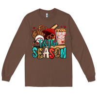 Chestnut 'tis the season baseball game Long Sleeve Tee - Jasminsmagicworld