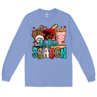 Colony Blue 'tis the season baseball game Long Sleeve Tee - Jasminsmagicworld