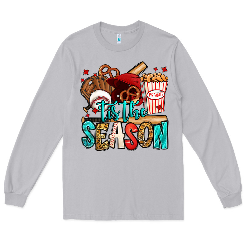 'tis The Season Baseball Game Long Sleeve Tee by Jasminsmagicworld | Teevron