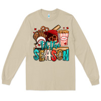 Mushroom 'tis the season baseball game Long Sleeve Tee - Jasminsmagicworld
