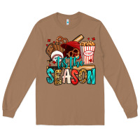 Toasted Coconut 'tis the season baseball game Long Sleeve Tee - Jasminsmagicworld