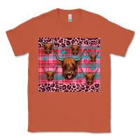 Copper highland cow valentines Classic Tee - JahusDesignShop