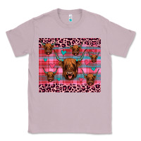 Lilac highland cow valentines Classic Tee - JahusDesignShop