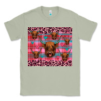 Matcha highland cow valentines Classic Tee - JahusDesignShop