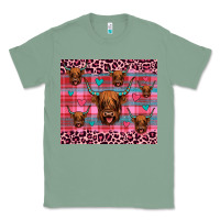 Sage highland cow valentines Classic Tee - JahusDesignShop