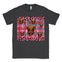 Smoke highland cow valentines Classic Tee - JahusDesignShop