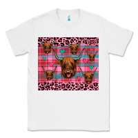 White highland cow valentines Classic Tee - JahusDesignShop