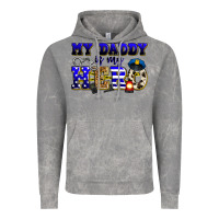 Cloud Rock my daddy is my hero police Vintage Hoodie - Zillion Design Studio