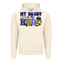 Vintage Artic my daddy is my hero police Vintage Hoodie - Zillion Design Studio