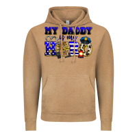 Vintage Camel my daddy is my hero police Vintage Hoodie - Zillion Design Studio