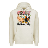 Crazy Chicken Lady Premium Hoodie | Teevron