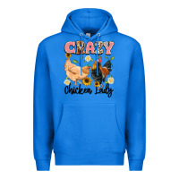 True Royal crazy chicken lady Premium Hoodie - Artiststas