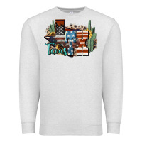 Oatmeal Heather tx texas Premium Sweatshirt - NancyCooperArtShop
