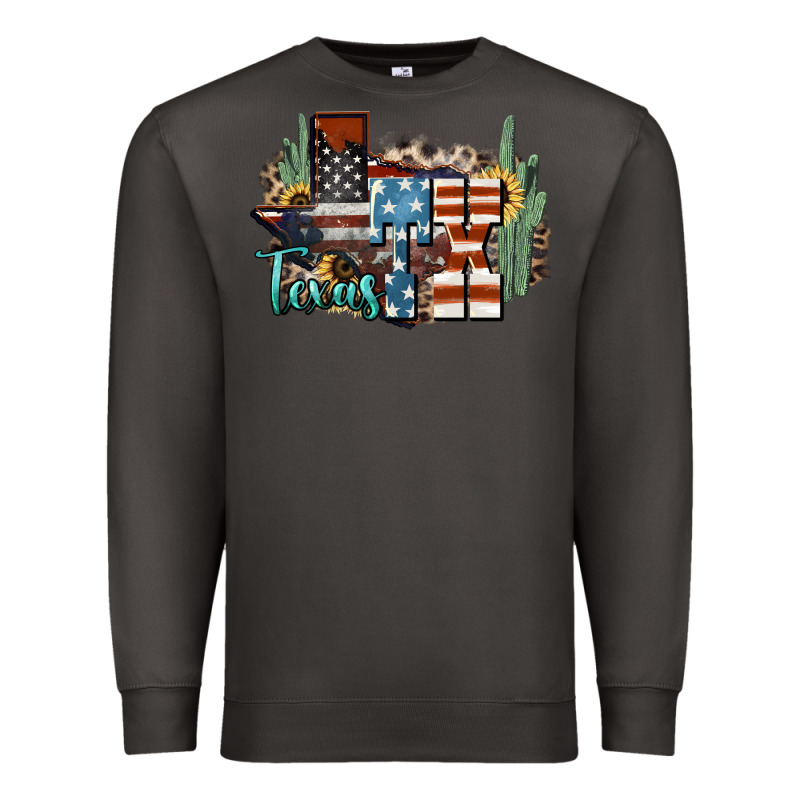 Tx Texas Premium Sweatshirt by NancyCooperArtShop | Teevron