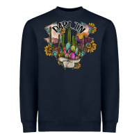 Navy darlin Heavyweight Sweatshirt - SublimationCraftShop