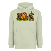 Camping Love Heavyweight Hoodie | Teevron