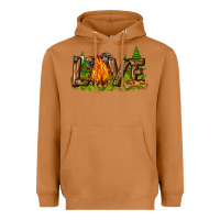 Meerkat camping love Heavyweight Hoodie - NancyCooperArtShop