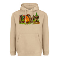 Mushroom camping love Heavyweight Hoodie - NancyCooperArtShop