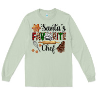 Matcha santa's favorite chef Long Sleeve Tee - AdoDesignShop