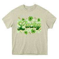 Mossy checkered lucky Heavy Core Tee - Artiststas