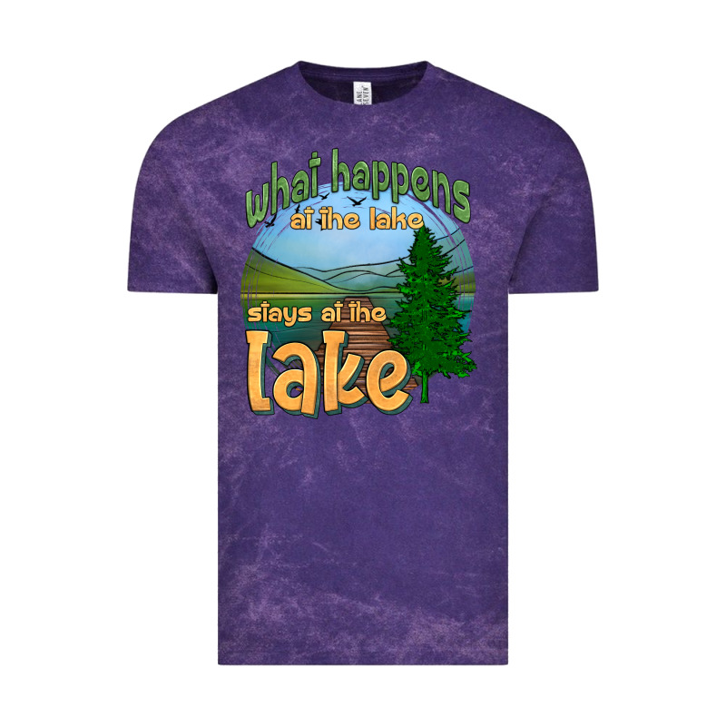 What Happens At The Lake Stays At The Lake Vintage Tee by HRA Design Shop | Teevron