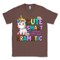 Chestnut cute smart and a little bit dramatic unicorn Classic Tee - AdoDesignShop
