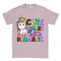 Lilac cute smart and a little bit dramatic unicorn Classic Tee - AdoDesignShop