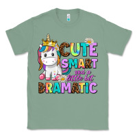 Sage cute smart and a little bit dramatic unicorn Classic Tee - AdoDesignShop