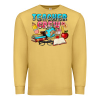 Antique Gold teacher crew Premium Sweatshirt - NancyCooperArtShop