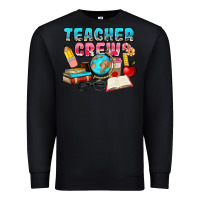Black teacher crew Premium Sweatshirt - NancyCooperArtShop