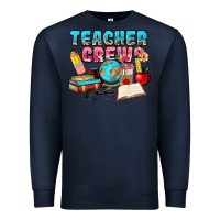 Navy teacher crew Premium Sweatshirt - NancyCooperArtShop