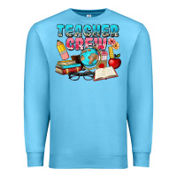 Ocean Blue teacher crew Premium Sweatshirt - NancyCooperArtShop