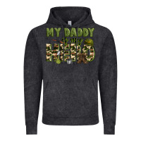 Vintage Black my daddy is my hero army Vintage Hoodie - Zillion Design Studio