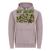 Vintage Zinc my daddy is my hero army Vintage Hoodie - Zillion Design Studio