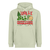 Matcha holly jolly cheerleader Heavyweight Hoodie - MaliasSmallBusiness
