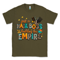 Army Green just a nail boss building her empire Classic Tee - AdoDesignShop
