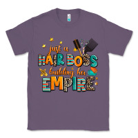 Lavender just a nail boss building her empire Classic Tee - AdoDesignShop