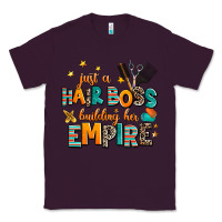 Plum just a nail boss building her empire Classic Tee - AdoDesignShop