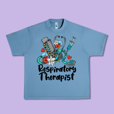 Respiratory Therapist Urban Heavy Tee Designed By Barkaloodesign