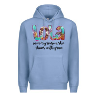 Colony Blue lola Premium Hoodie - Artiststas