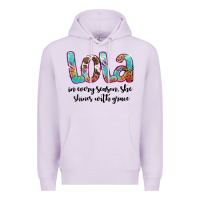 Lilac lola Premium Hoodie - Artiststas